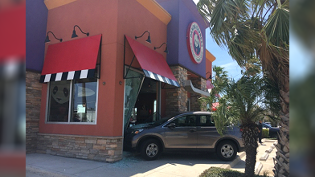Driver Crashes Through Harlingen Restaurant