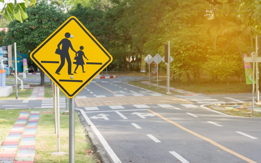 Pedestrian Accident on School Grounds Sends One to the Hospital
